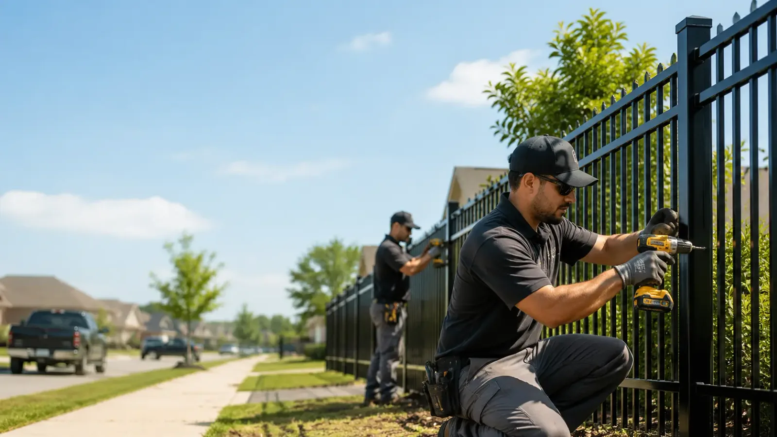 Metal Fence Installation in Blue Earth, MN